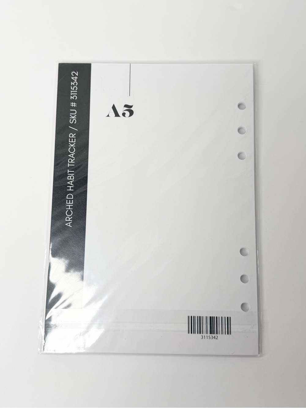 Cloth & Paper Habitual A5  Insert - White
